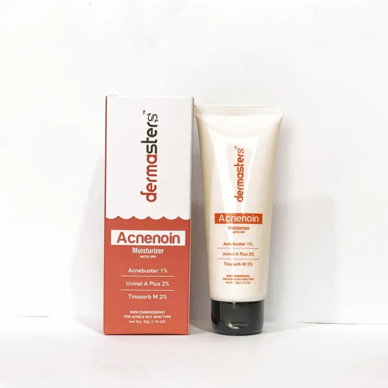 ACNENOIN MOISTURIZER Moisturiser (Acnebuster 1% + Uvinul A Plus 2% + Tinosorb M 2%), 50 ml