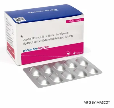 DAGZIN GM 10/2/500 Tablet