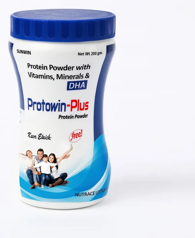 PROTOWIN-PLUS Powder (Protein + DHA), 200 g sleeve pack