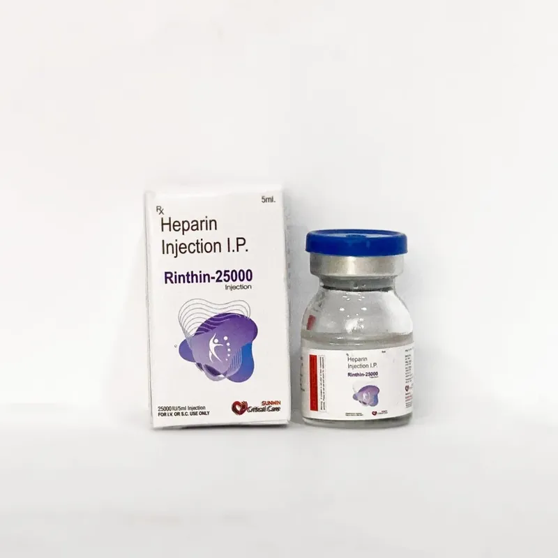 RINTHIN 25000 Injection (Heparin 25000 IU), Single vial