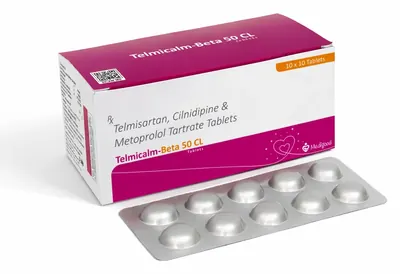 TELMICALM-BETA 50 CL Tablet