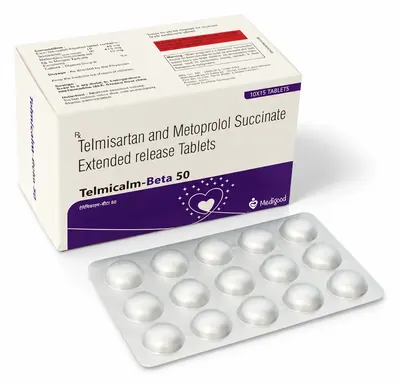 TELMICALM-BETA 50 Tablet